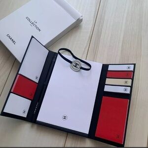 Chanel La Collection 2024 Sticky Note Pencil Pen Set Novelty Desk Set
